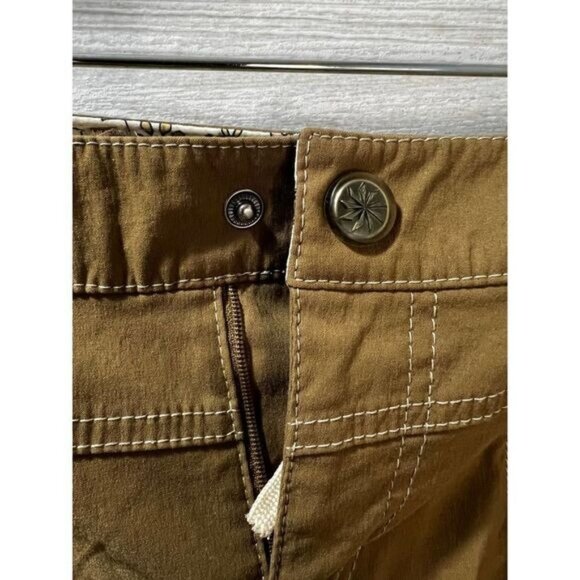 NEW Athleta Trekkie Bermuda Shorts Tan Size‎ 8 - Picture 9 of 9